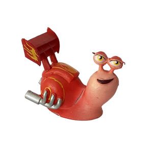 Figura Pvc Speed Turbo Caracol Rojo