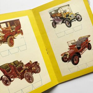 Recortable Coches De Ayer Raker 1 Año 1965