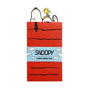 Cuaderno Lined Memo Pad Snoopy Peanuts