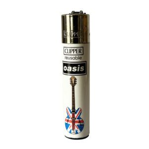 Mechero Clipper Oasis Guitarra