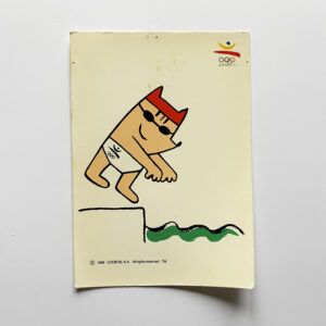 Postal 1989 17x12 Cobi Waterpolo Número 99