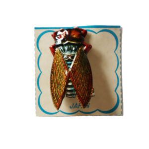 Broche Hojalata Alfiler Insecto Rayas