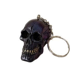 Llavero Calavera 3D Morado