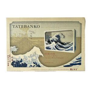Diorama Tatebanko Hokusai Wave