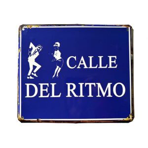 Placa Calle Del Ritmo
