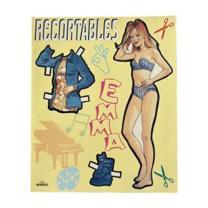 Recortable Emma Spice Girls