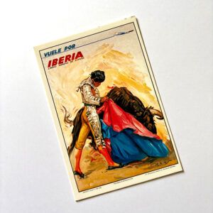 Postal Vuele Por Iberia